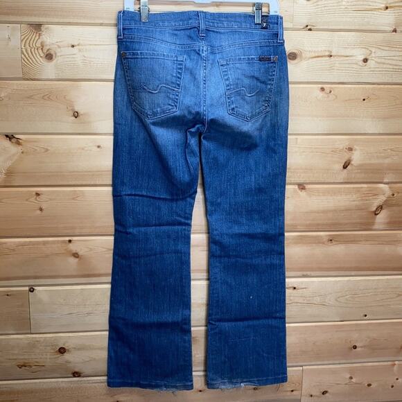 7 For All Mankind Bootcut Jeans 28 - Picture 7 of 11